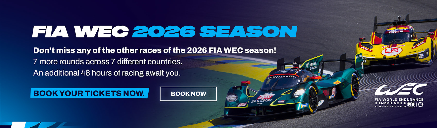 FIA WEC Banner